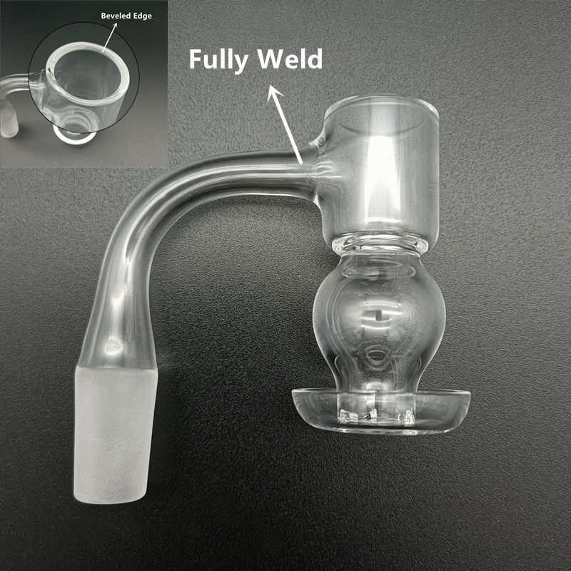 DHL 12 Sizes Quartz Banger 10mm 14mm 18mm Male Female Smoking Terp Slurper Fully Weld Nails Bangers 45 90 Degree For Dab Rigs
DHL 12 Sizes Quartz Banger 10mm 14mm 18mm Male Female Smoking Terp Slurper Fully Weld Nails Bangers 45 90 Degree For Dab Rigs