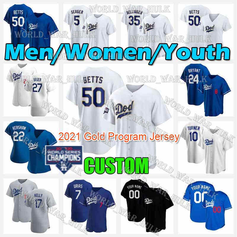 Dodgers Baseball Jersey Los 2021 Gold Program Angeles Men Youth Women Corey Seager Mookie Betts Trevor Bauer Cody Bellinger Julio Urias, Blue;black
Dodgers Baseball Jersey Los 2021 Gold Program Angeles Men Youth Women Corey Seager Mookie Betts Trevor Bauer Cody Bellinger Julio Urias, Blue;black