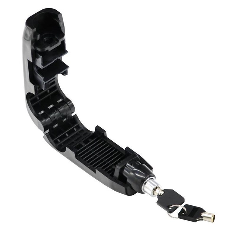 Motorcycle Locks Handlebar Protection Safety Locking Brake Throttle Grip Anti Theft For Battery Car Scooter Motobike Grips Caps Lock Universal