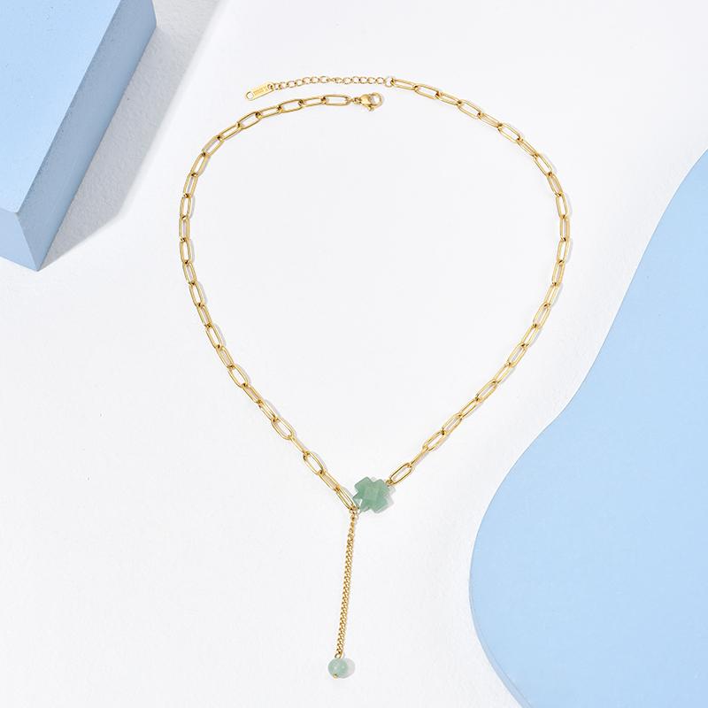 Pendant Necklaces CHANGE BETTER Natural Gemstone Necklace Y2k Vintage Cross For Women Stainless Steel Aestheitc Wholesale Luxury, Silver
Pendant Necklaces CHANGE BETTER Natural Gemstone Necklace Y2k Vintage Cross For Women Stainless Steel Aestheitc Wholesale Luxury, Silver