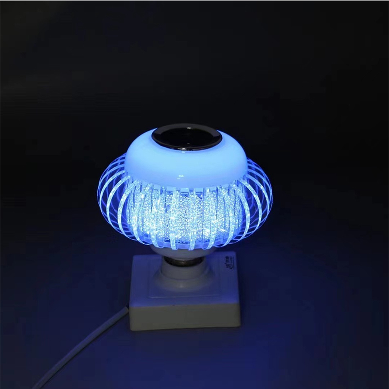Led Lantern Crystal Bulb Lamp Bluetooth Music Speaker RGB Light With Remote Control Multifunction 15W E27