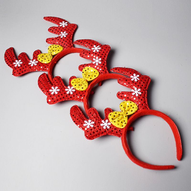 Christmas Headband decoration Santa Claus headband children adult antler headband toy Christmas gift
Christmas Headband decoration Santa Claus headband children adult antler headband toy Christmas gift