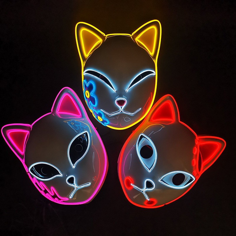 Costume Accessories Demon Slayer Cosplay Sabito Makomo Costume Accessories Fox Mask Japanese Anime Led Kitsune Glowing Masks, Send a random
Costume Accessories Demon Slayer Cosplay Sabito Makomo Costume Accessories Fox Mask Japanese Anime Led Kitsune Glowing Masks, Send a random