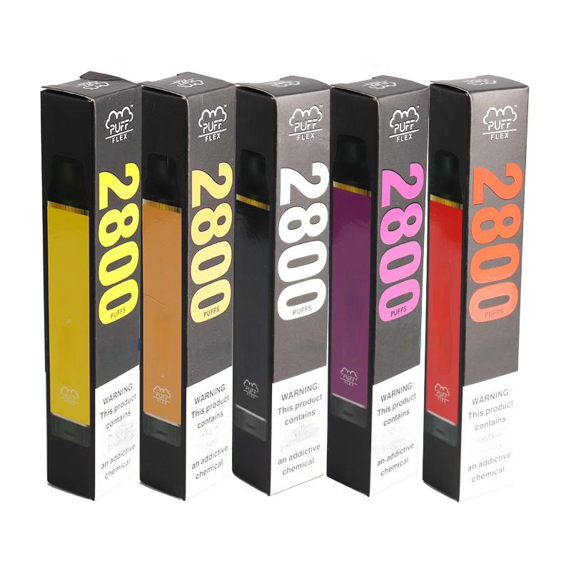 puff flex Electronic Cigarettes starter Kits 2800 Puffs Disposable Vape Pen Pre-Filled
puff flex Electronic Cigarettes starter Kits 2800 Puffs Disposable Vape Pen Pre-Filled