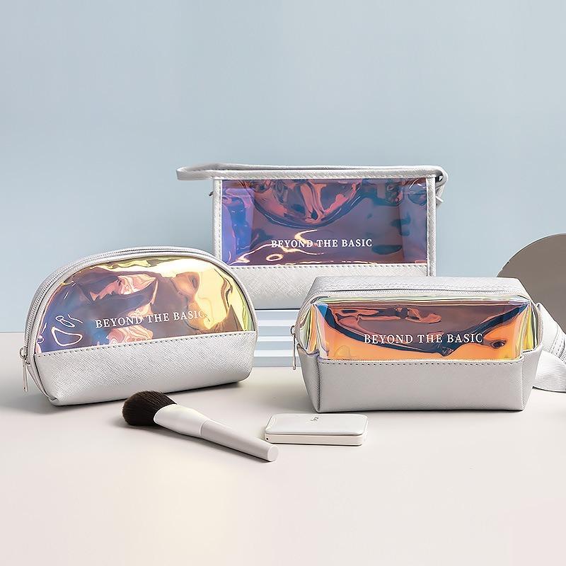 Pvc Stitching Transparent Laser Cosmetic Bag Storage Brush Makeup Portable Mini Handbag Bags & Cases, Pink
Pvc Stitching Transparent Laser Cosmetic Bag Storage Brush Makeup Portable Mini Handbag Bags & Cases, Pink