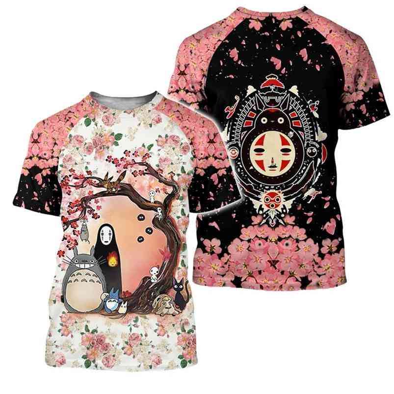 Anime Studio Ghibli spirited away 3D Printed men t shirt Totoro Harajuku Short sleeve shirt Summer street Casual Unisex tshirt 210329
Anime Studio Ghibli spirited away 3D Printed men t shirt Totoro Harajuku Short sleeve shirt Summer street Casual Unisex tshirt 210329