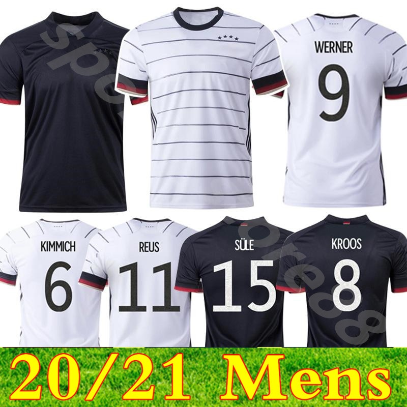 20 2021 Germany Soccer Jerseys TAH Gundogan REUS GNABRY WERNER KROOS 21 22 KIMMICH maillot de foot football Sane Goretzka CAN HAVERTZ MEN 05