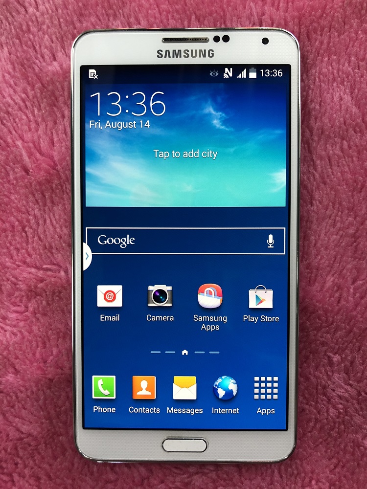 Original Refurbished Samsung Galaxy Note 3 N9005 Quad Core Android 4G LTE 5.7 Inch 1920*1080 13MP 3GB+32GB Unlocked Smart Phone, Black
Original Refurbished Samsung Galaxy Note 3 N9005 Quad Core Android 4G LTE 5.7 Inch 1920*1080 13MP 3GB+32GB Unlocked Smart Phone, Black