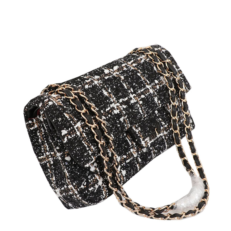 Classic Tweed Double Flap Womens Designer Bags Two-tone Sequin Large Capacity Gold Hardware Rectangular Famous Luxury Clutch Street Tote Handbags 25CM W, Box
Classic Tweed Double Flap Womens Designer Bags Two-tone Sequin Large Capacity Gold Hardware Rectangular Famous Luxury Clutch Street Tote Handbags 25CM W, Box
