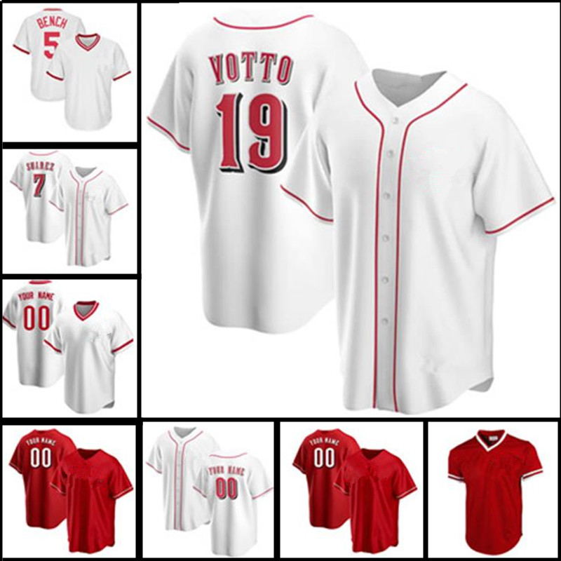 19 Joey Votto Baseball Jerseys Custom Red 5 Johnny Bench Jersey 7 Eugenio Suarez Chris Sabo 33 Jesse Winker 14 Pete Rose Yasiel Puig Tucker Barnhart Jerseys 2022, Cool base men
19 Joey Votto Baseball Jerseys Custom Red 5 Johnny Bench Jersey 7 Eugenio Suarez Chris Sabo 33 Jesse Winker 14 Pete Rose Yasiel Puig Tucker Barnhart Jerseys 2022, Cool base men