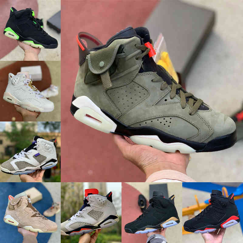 Top Quality Electric Green 6 6s Mens Basketball Shoes 3m Reflective Infrared Maroon Gold Hoops Electric Green Travis Scotts Tinker Trainer Sneakers, Please contact us
Top Quality Electric Green 6 6s Mens Basketball Shoes 3m Reflective Infrared Maroon Gold Hoops Electric Green Travis Scotts Tinker Trainer Sneakers, Please contact us