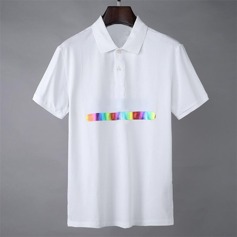 2021 tee Men's Polos Brand Design shirt Summer Street Wear Europe Fashion Men High Quality Cotton Tshirt Casual Short Sleeve #6808, White;black
2021 tee Men's Polos Brand Design shirt Summer Street Wear Europe Fashion Men High Quality Cotton Tshirt Casual Short Sleeve #6808, White;black