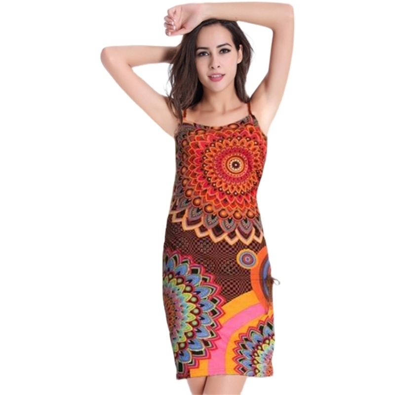 Fashion women's dress high-end temperament beautiful ethnic style printed suspender summer 210520, Burgundy
Fashion women's dress high-end temperament beautiful ethnic style printed suspender summer 210520, Burgundy