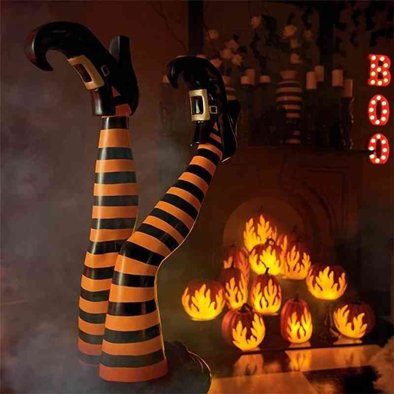 Halloween Wicked Witch Legs Door & Car Decorations Flying Feet With Shoes Outdoor Party Favor Supplies Accessories
Halloween Wicked Witch Legs Door & Car Decorations Flying Feet With Shoes Outdoor Party Favor Supplies Accessories