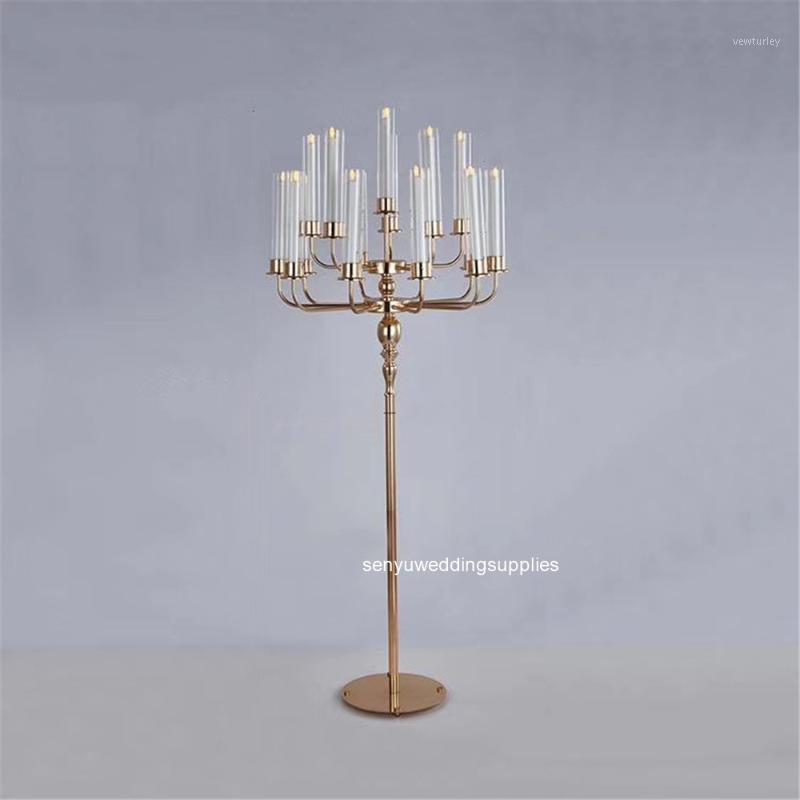 Party Decoration 150cm Tall ) Style Wedding Pillar 16 Arm Crystal Acrylic Cup Candlestick Floor Stand Candelabra Centerpiece Senyu2335
Party Decoration 150cm Tall ) Style Wedding Pillar 16 Arm Crystal Acrylic Cup Candlestick Floor Stand Candelabra Centerpiece Senyu2335