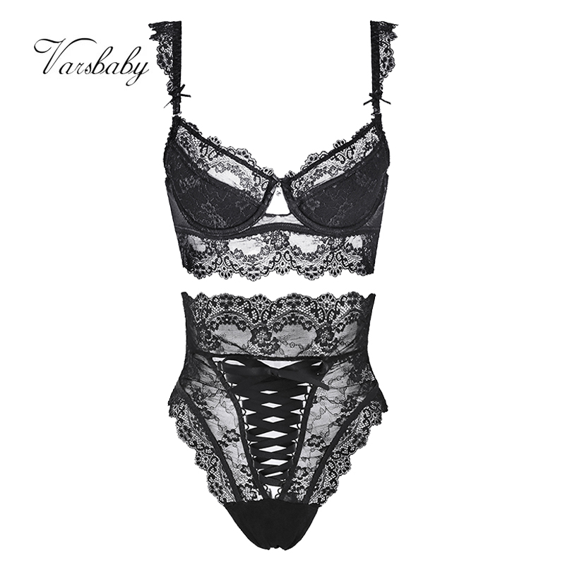 Varsbaby 2Pcs Sexy Floral Lace Underwear Women Large Size Comfortable Bra+High-Waist Panty Lingerie Set, Black
Varsbaby 2Pcs Sexy Floral Lace Underwear Women Large Size Comfortable Bra+High-Waist Panty Lingerie Set, Black