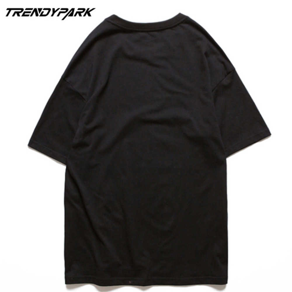 Men's T-shirt Letters Summer Short Sleeve Printed Tee Hip Hop Oversized Cotton Casual Harajuku Streetwear Top Tshirts Clothing 210601