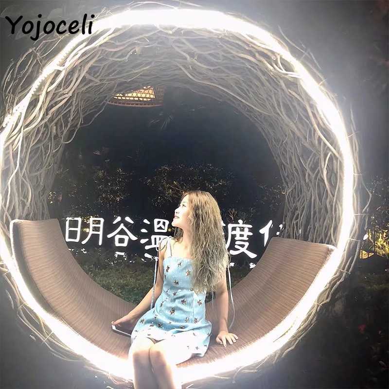 Yojoceli bling sequins star dres party club bow mini elegant cool strap 210609