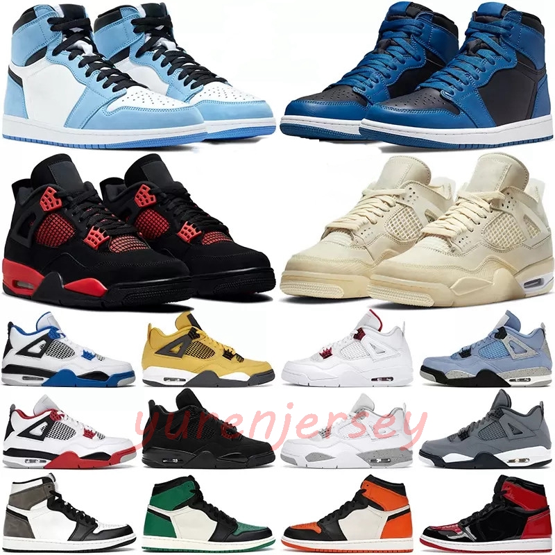 New Oreo Retro University Blue 4 4s Fire Red Mens Basketball Shoes 1 1s Sail Black Cat Guava Ice Noir Hyper Royal Lucky green Obsidian UNC Dark Mocha Women Sneaker, 10
New Oreo Retro University Blue 4 4s Fire Red Mens Basketball Shoes 1 1s Sail Black Cat Guava Ice Noir Hyper Royal Lucky green Obsidian UNC Dark Mocha Women Sneaker, 10
