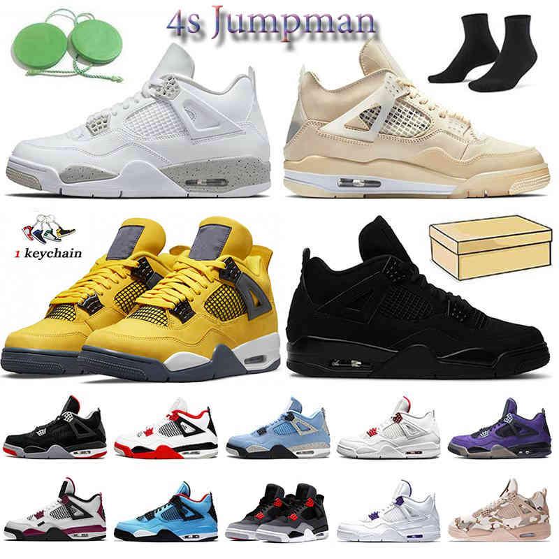 With Box Basketball Shoes JUMPMAN 4 'Lighting' Women Mens Trainers 4s Military Black White Oreo Sail 2022 Infrared Shimmer Black-Cat Fire Red Sports, 19
With Box Basketball Shoes JUMPMAN 4 'Lighting' Women Mens Trainers 4s Military Black White Oreo Sail 2022 Infrared Shimmer Black-Cat Fire Red Sports, 19