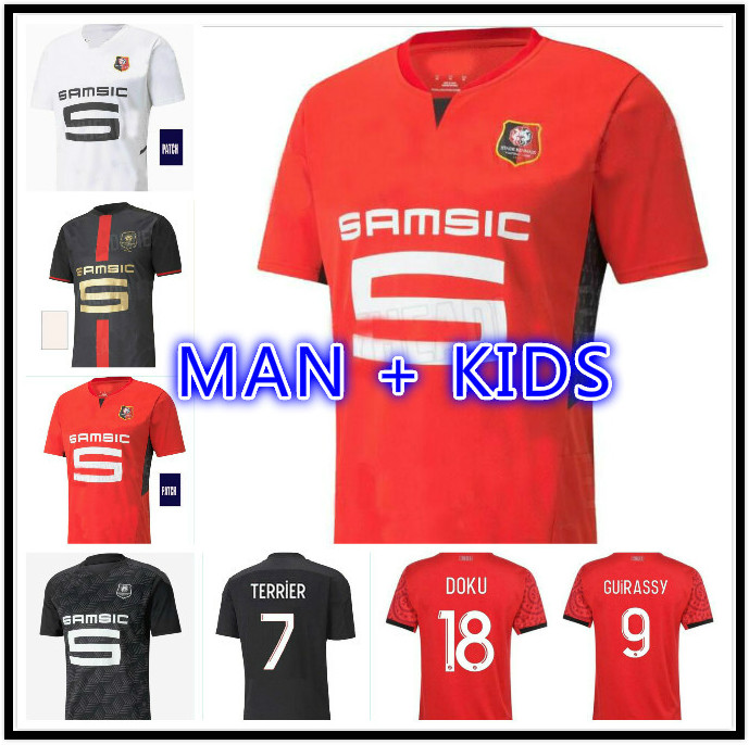 Rennes Fans Player Version 21/22 Stade Rennais soccer jerseys 120th Anniversary Maillots 20/21 CAMAVINGA BOURIGEAUD NIANG DA SILVA Doku Men kids kit football shirts
Rennes Fans Player Version 21/22 Stade Rennais soccer jerseys 120th Anniversary Maillots 20/21 CAMAVINGA BOURIGEAUD NIANG DA SILVA Doku Men kids kit football shirts