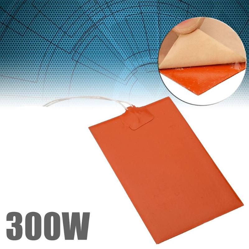 Carpets 100*150mm 220V 300W Silicone Heater Mat Pad For Printer Heated Bed Heating Water Tank Rubber Warming Accessories, As pic
Carpets 100*150mm 220V 300W Silicone Heater Mat Pad For Printer Heated Bed Heating Water Tank Rubber Warming Accessories, As pic
