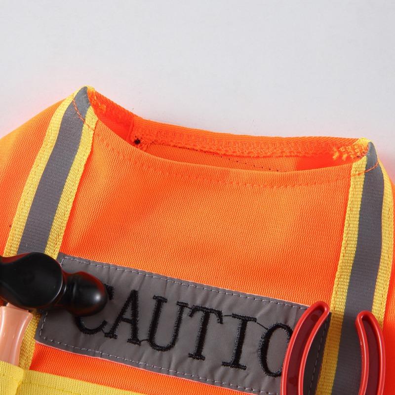 Clothes for pet Costumes Dog Halloween Costume Autume Winter Pet Dogs Funny Engineer Role Play With Hat Dress Up Accessories
