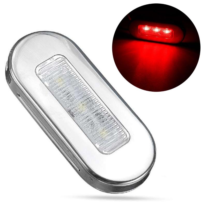 Emergency Lights 2pcs 12V 3LED Stainless Steel Navigation Light Boat Sidelight Sailing For Marine Yacht
Emergency Lights 2pcs 12V 3LED Stainless Steel Navigation Light Boat Sidelight Sailing For Marine Yacht