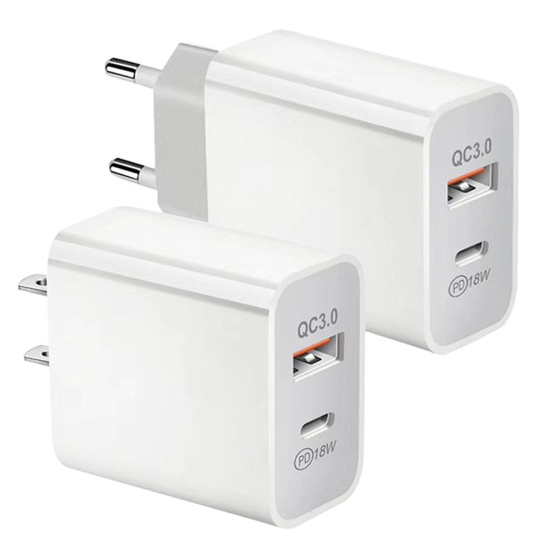 Quick Charger QC 3.0 PD 18W Type-C USB C Port EU US UK AU Plug Fast Safe Charging Adapter Wall Home Chargers
Quick Charger QC 3.0 PD 18W Type-C USB C Port EU US UK AU Plug Fast Safe Charging Adapter Wall Home Chargers