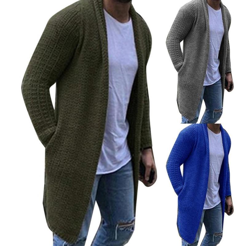 Men's Sweaters Open Splicing Contrast Knit Sweater Korean Men Solid Color Front Coat Loose Pocket Long Cardigan, White;black
Men's Sweaters Open Splicing Contrast Knit Sweater Korean Men Solid Color Front Coat Loose Pocket Long Cardigan, White;black