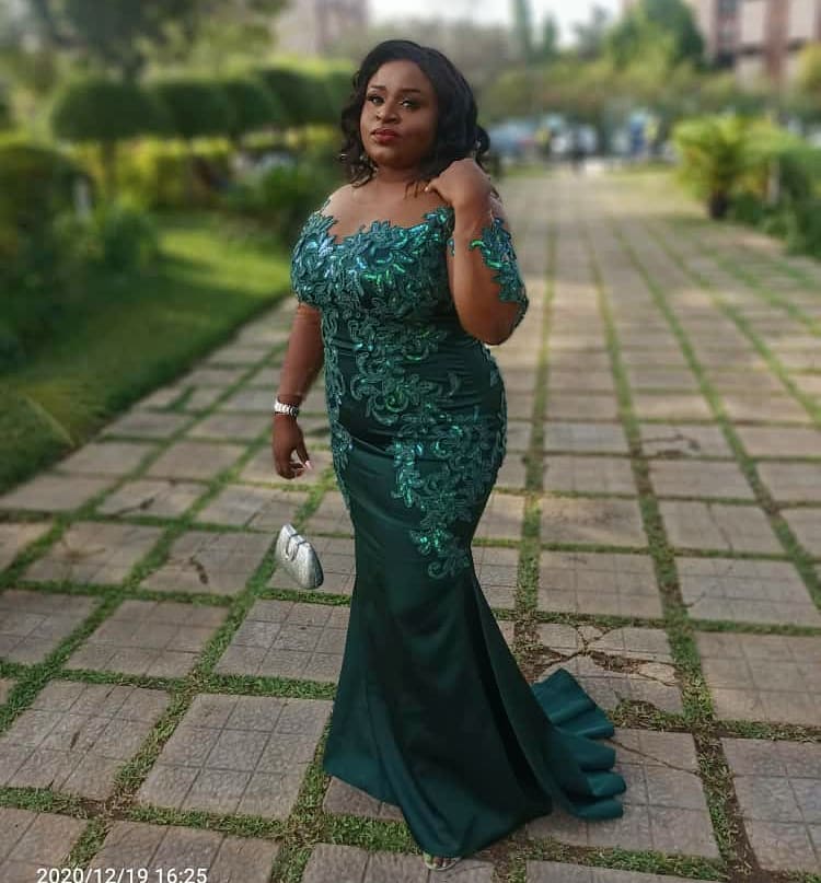 2021 Plus Size Arabic Aso Ebi Hunter Green Mermaid Prom Dresses Lace Beaded Sheer Neck Evening Formal Party Second Reception Gowns Dress ZJ224
