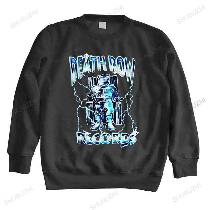 Death row men's hooded sweatshirt, autumn and winter men's top, with spray gun dign, direct delivery, Black
Death row men's hooded sweatshirt, autumn and winter men's top, with spray gun dign, direct delivery, Black