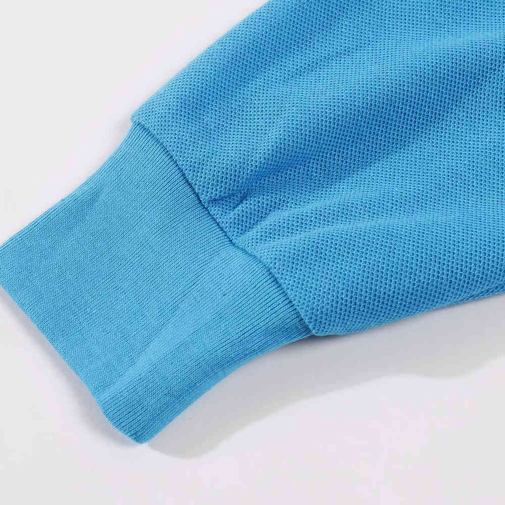 Style Men's Polo Shirt Solid Long Sleeve Polo Men Autumn Full Sleeve Warm Men's Casual Pocket Cotton Tops LS-1060 210518