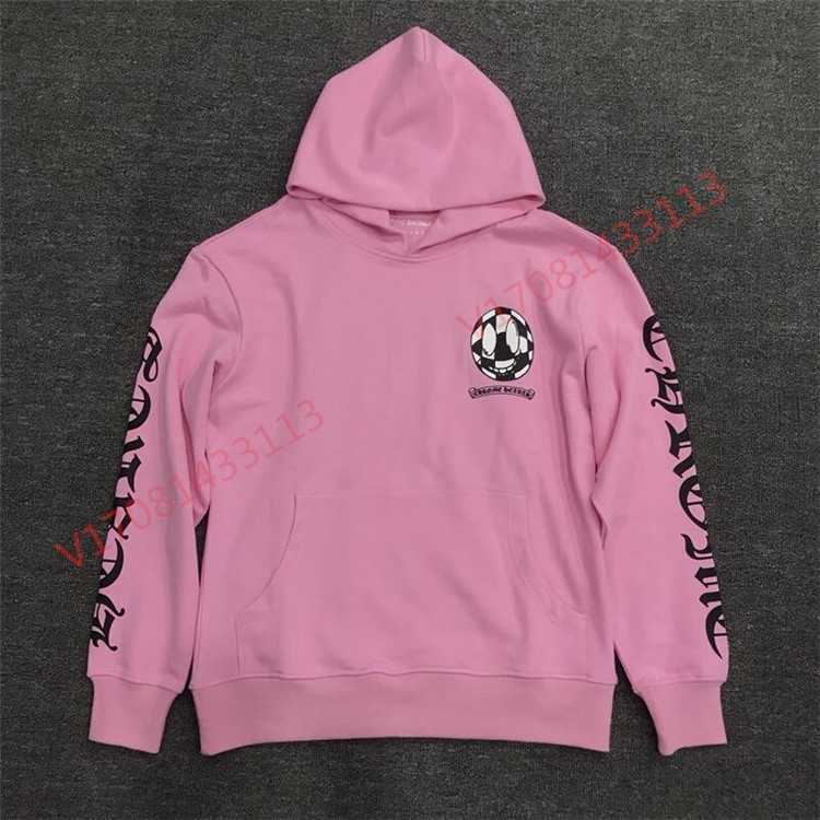 Hearts Chrome Croxin Graffiti Pink Cross Black and White Check Hooded Jacket