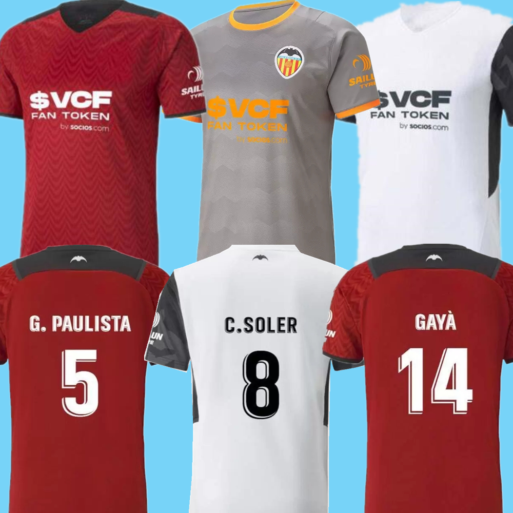 Valencia CF Soccer Jerseys C.SOLER 2122 season camiseta CUTRONE GAMEIRO OLIVA GAYA MANU VALLEJO Football Shirt M.GOMEZ G.PAULISTA Mens, Black;yellow
Valencia CF Soccer Jerseys C.SOLER 2122 season camiseta CUTRONE GAMEIRO OLIVA GAYA MANU VALLEJO Football Shirt M.GOMEZ G.PAULISTA Mens, Black;yellow