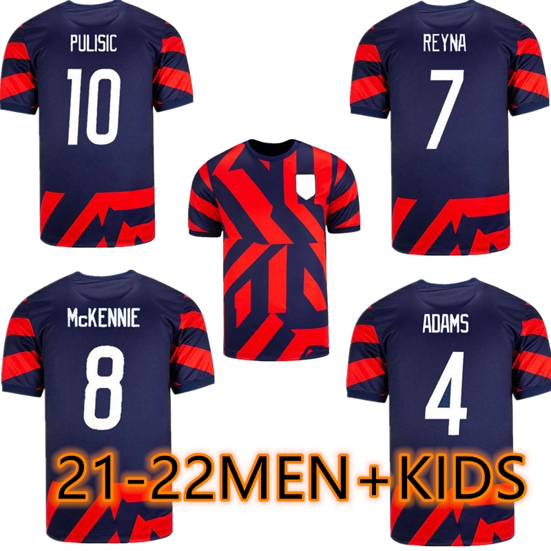 Men + kids 2021 United States soccer jerseys 2022 Retro Pulisic Dest McKennie MORGAN Reyna Adams Weah Musah Lletget 21/22 UsA football shirt, Black
Men + kids 2021 United States soccer jerseys 2022 Retro Pulisic Dest McKennie MORGAN Reyna Adams Weah Musah Lletget 21/22 UsA football shirt, Black
