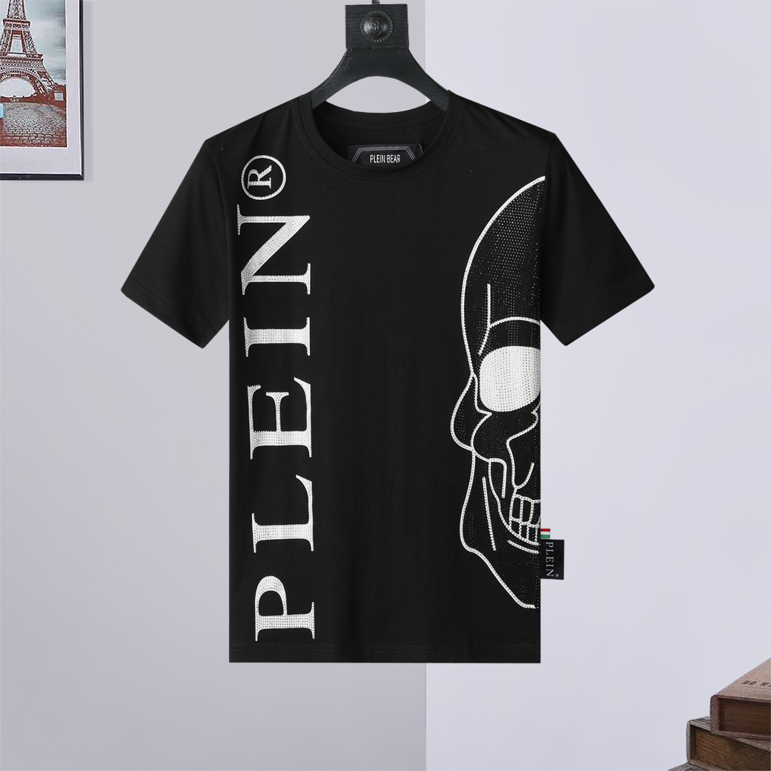 PLEIN BEAR T SHIRT Mens Designer Tshirts Rhinestone Skull Men T-shirts Classical High Quality Hip Hop Streetwear Tshirt Casual Top Tees PB 16623, Black
PLEIN BEAR T SHIRT Mens Designer Tshirts Rhinestone Skull Men T-shirts Classical High Quality Hip Hop Streetwear Tshirt Casual Top Tees PB 16623, Black