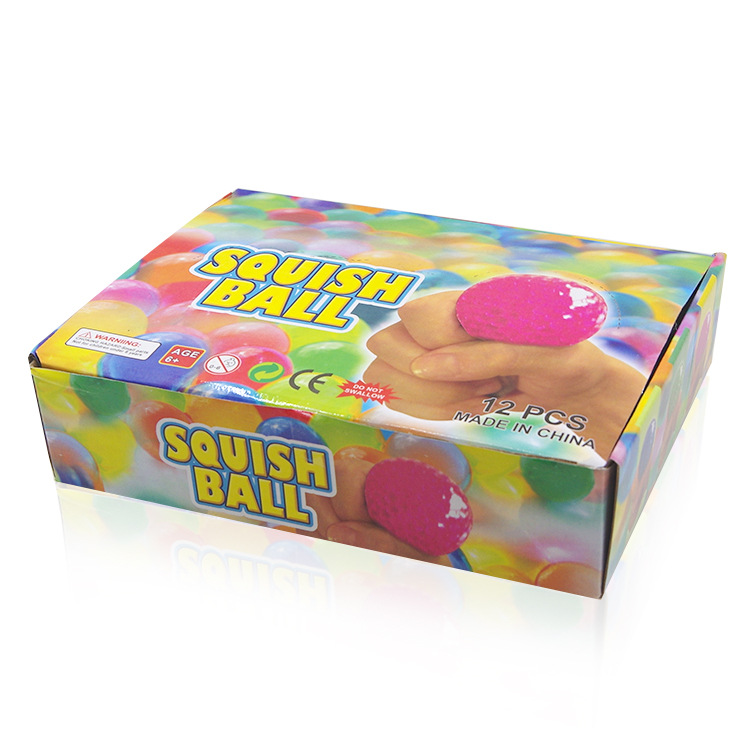 Squishy Lamp Bulb Fidget Toy Water Beads Squish Ball Anti Stress Venting Balls Funny Squeeze Toys Stress Relief Decompression Toys Anxiety Reliever