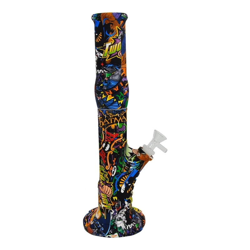 Jingtiao long pot clown print silicone Bong removable graffiti pattern hookah set hokah
Jingtiao long pot clown print silicone Bong removable graffiti pattern hookah set hokah