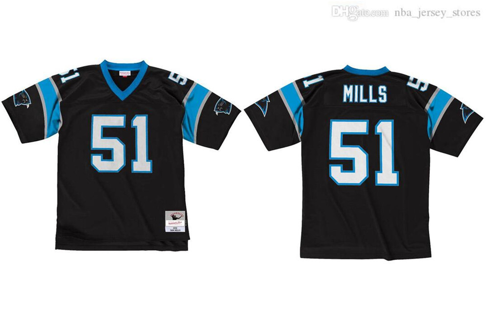 Stitched football Jersey 51 Sam Mills 1996 Mitchell & Ness retro Rugby jerseys, Black;red
Stitched football Jersey 51 Sam Mills 1996 Mitchell & Ness retro Rugby jerseys, Black;red