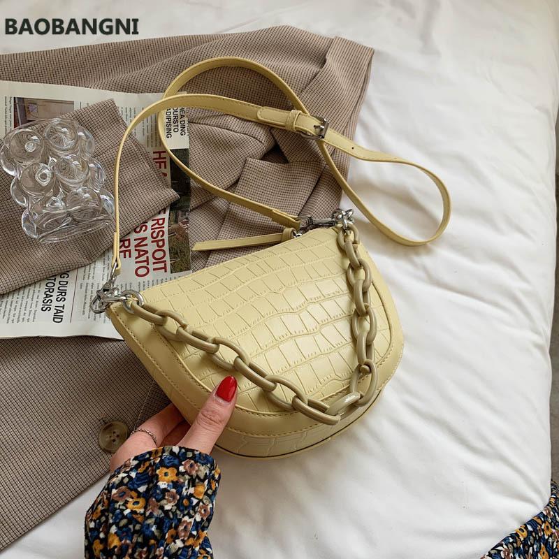 Evening Bags Pattern Saddle Shoulder Bag For Women Chains Strap Summer Handbags Design Trend Female Crossbody, Beige
Evening Bags Pattern Saddle Shoulder Bag For Women Chains Strap Summer Handbags Design Trend Female Crossbody, Beige