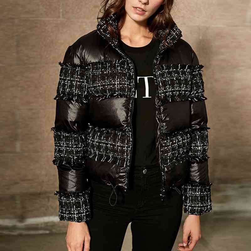 leather Women Coats Fashion Female High Quality White Duck Down Jacket Loose Version Windproof Parka Warm, Black
leather Women Coats Fashion Female High Quality White Duck Down Jacket Loose Version Windproof Parka Warm, Black