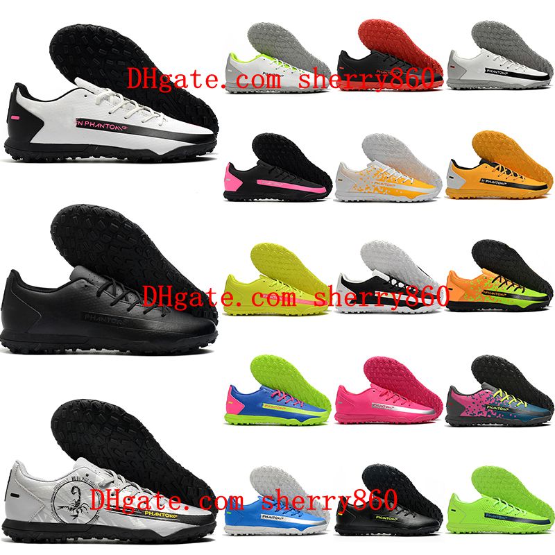 2021 arrival soccer shoes Phantom GT Club TF cleats Turf football boots mens botas de futbol black size 39-45, White;red
2021 arrival soccer shoes Phantom GT Club TF cleats Turf football boots mens botas de futbol black size 39-45, White;red