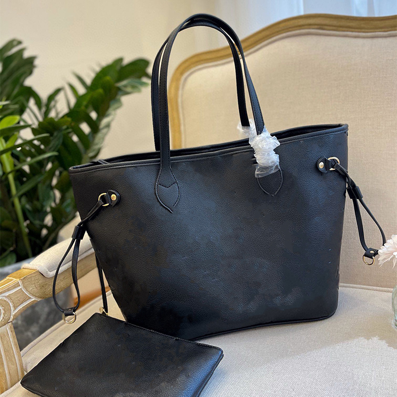 2pcs Retro High Qulity Classic Designers Womens Handbags Tote Black Flower Clutch Shoulder Bags Female Purse With Wallet Famous Designer Genuine Leather Handbag
2pcs Retro High Qulity Classic Designers Womens Handbags Tote Black Flower Clutch Shoulder Bags Female Purse With Wallet Famous Designer Genuine Leather Handbag