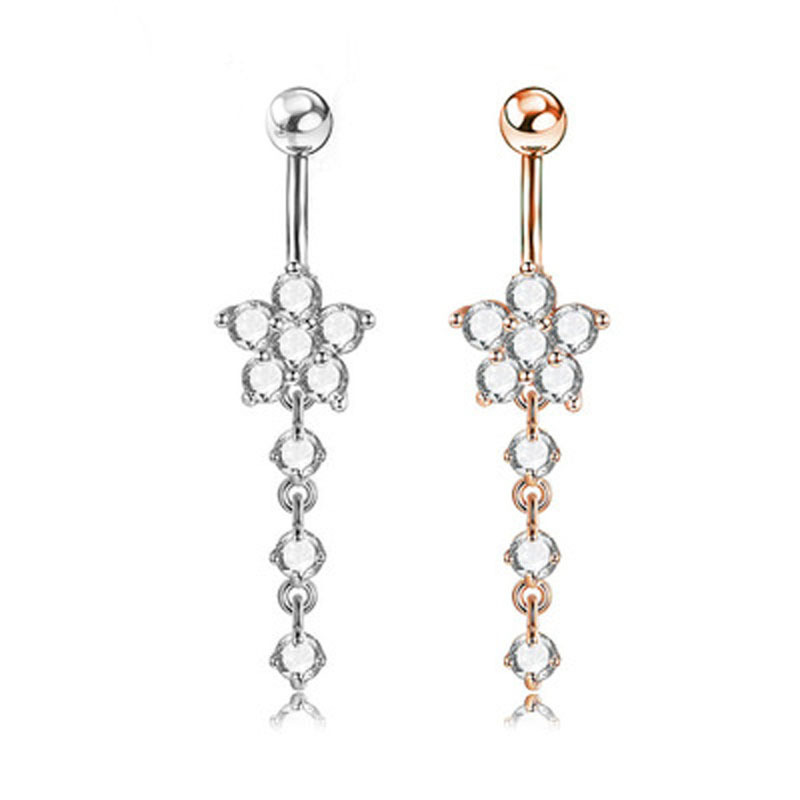 316L Stainless Steel Crystal Heart Butterfly Long Tassel Navel Bars Belly Button Ring Navel Piercing Jewelry 301C3
316L Stainless Steel Crystal Heart Butterfly Long Tassel Navel Bars Belly Button Ring Navel Piercing Jewelry 301C3