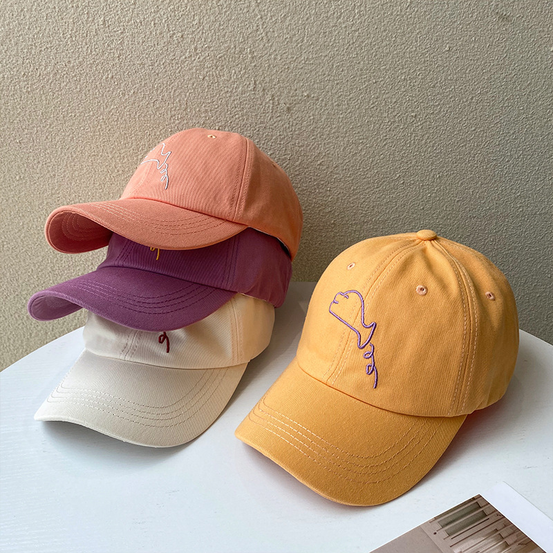 Cap children's Korean tide embroidered cap ins tide brand summer thin versatile student chic baseball cap, Grapefruit
Cap children's Korean tide embroidered cap ins tide brand summer thin versatile student chic baseball cap, Grapefruit