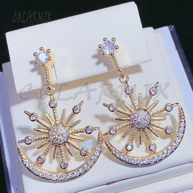 Dangle & Chandelier 5 Pairs Star And Crescent Earrings Crystal Mix Colors Accessories For Women 50877
Dangle & Chandelier 5 Pairs Star And Crescent Earrings Crystal Mix Colors Accessories For Women 50877