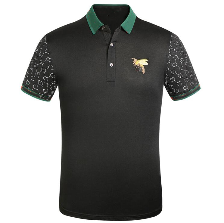 21SS High Quality Brand Designers Men's Polos T-shirt Short Sleeves casual fashion Polos t shirt Embroidery bee 8801, Customize
21SS High Quality Brand Designers Men's Polos T-shirt Short Sleeves casual fashion Polos t shirt Embroidery bee 8801, Customize