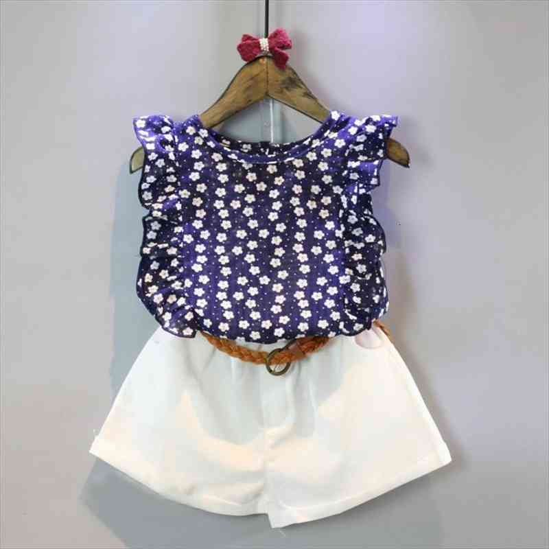 cotton girls clothing sets summer two pieces floral vest shorts dress toddler baby children clothes 2 3 4 8 years, White
cotton girls clothing sets summer two pieces floral vest shorts dress toddler baby children clothes 2 3 4 8 years, White
