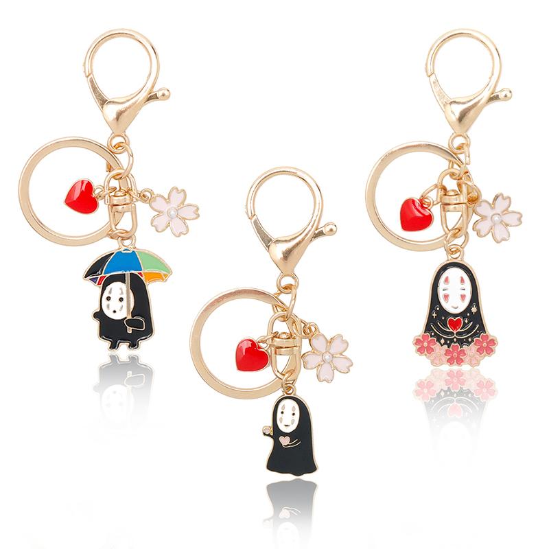Keychains Japan Anime Spirited Away Keychain For Women Men Cherry Heart Fan Key Chain Car Bag Pendent Charm Keyring Accessories
Keychains Japan Anime Spirited Away Keychain For Women Men Cherry Heart Fan Key Chain Car Bag Pendent Charm Keyring Accessories